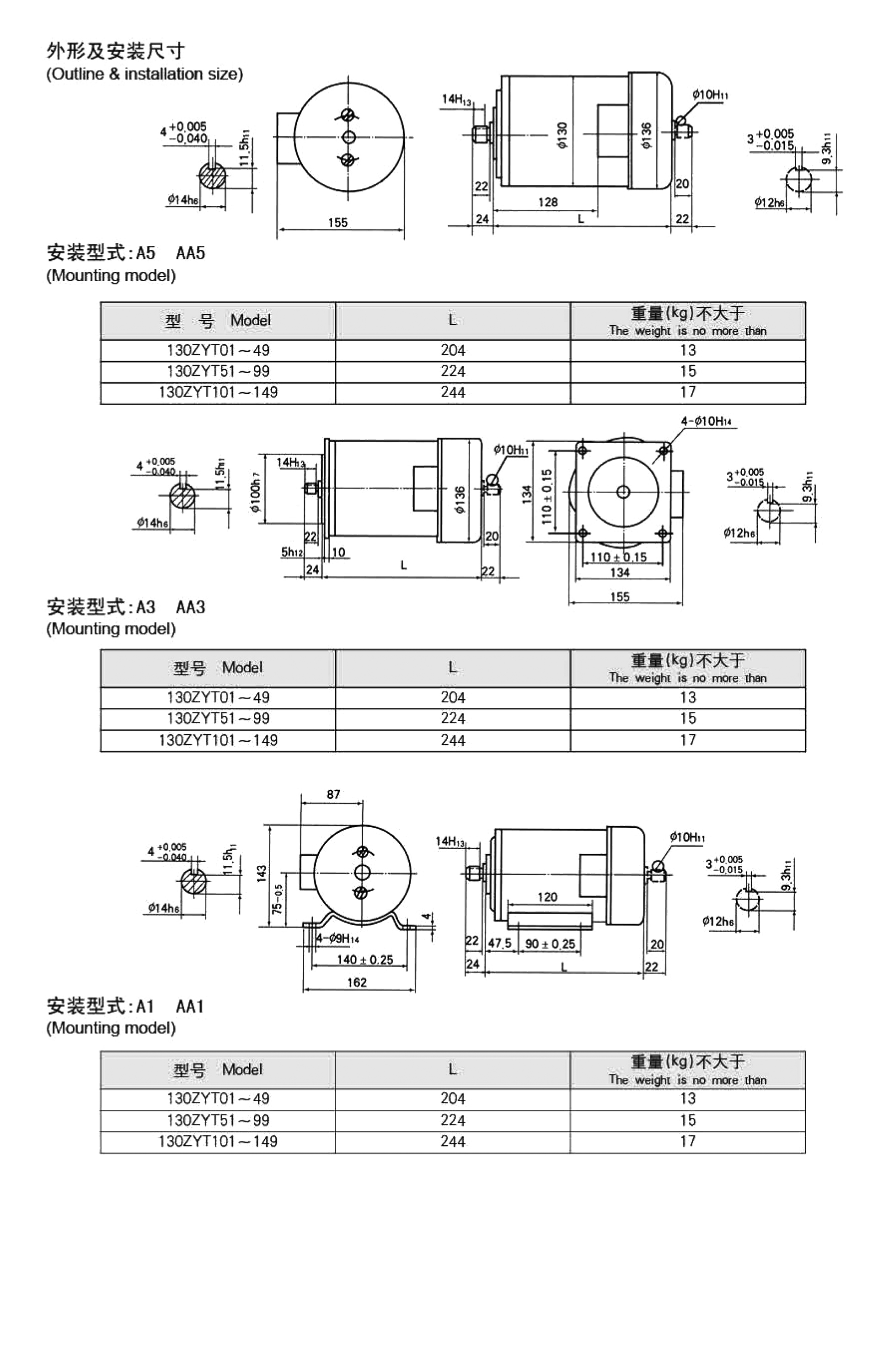 直流永磁电机